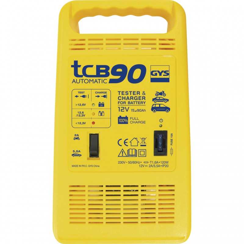 TCB 90 AUTOMATIC - 12 V - 2/5,5 (8Aeff)