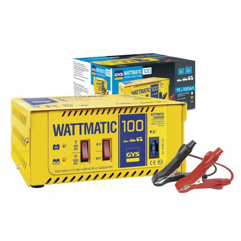 WATTMATIC 100 - 6/12 V - 3,5/6,5A (9Aeff)