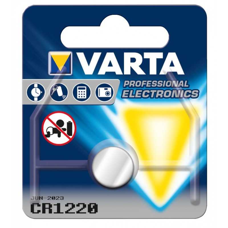 PILE VARTA BLISTER CR 1220 LITHIUM
