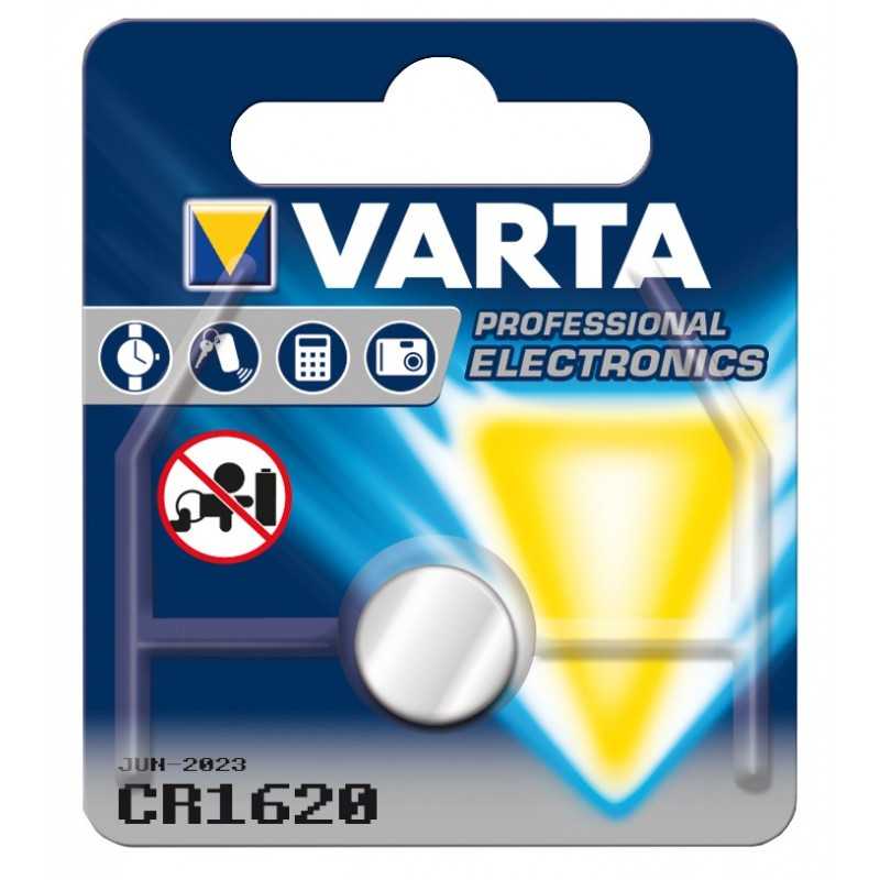 Pile CR1620 Varta Bouton Lithium 3V
