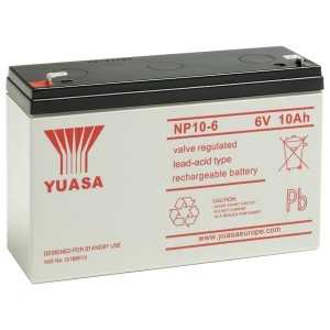 BATTERIE YUASA 6V 10AH/C20