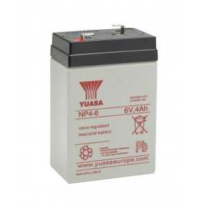 BATTERIE YUASA 6V 4AH/C20