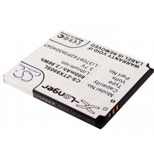 Batterie Zte Li3709T42P3h504047