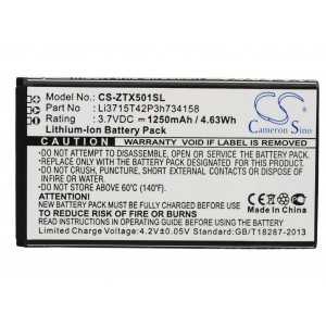 Batterie Zte Li3715T42P3h734158