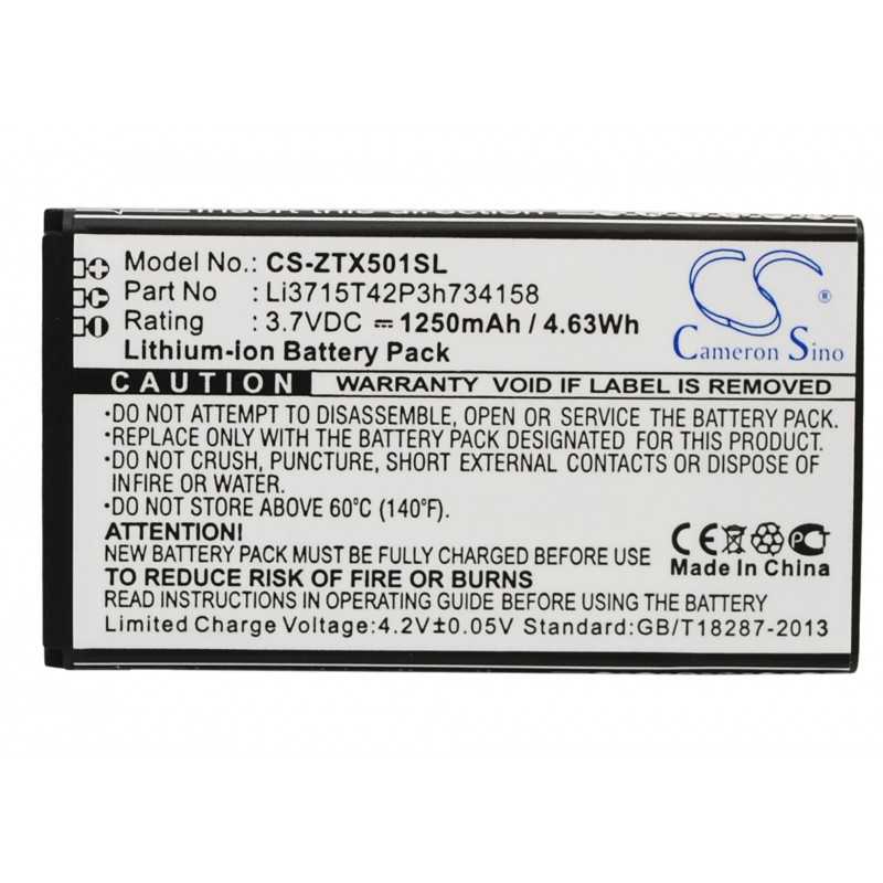 Batterie Zte Li3715T42P3h734158