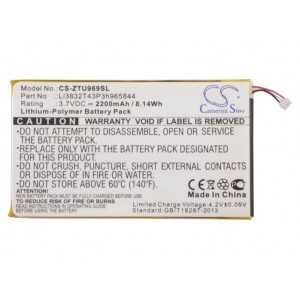 Batterie Zte Li3832T43P3h965844