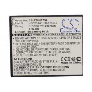 Batterie Zte Li3702T42P3h736445