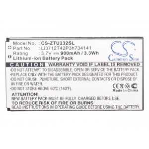 Batterie Zte Li3712T42P3h734141