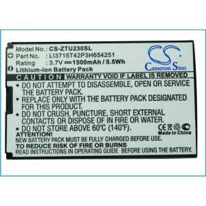 Batterie Zte Li3715T42P3h654251