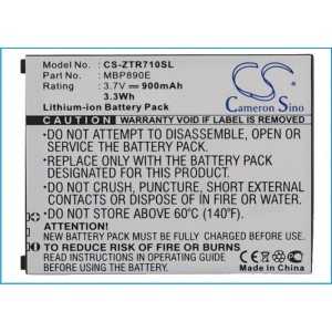 Batterie Zte MBP890E