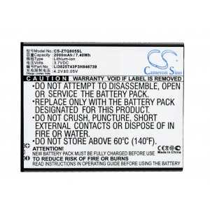 Batterie Zte Li3825T43P3h846739
