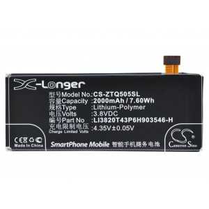 Batterie Zte LI3820T43P6H903546-H