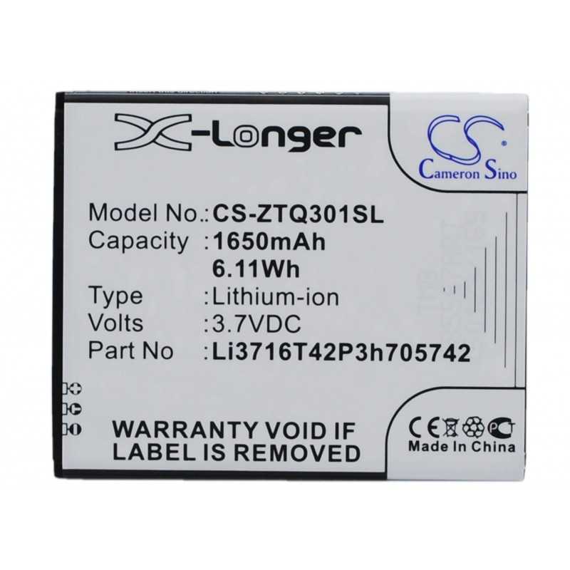 Batterie Zte Li3716T42P3h705742