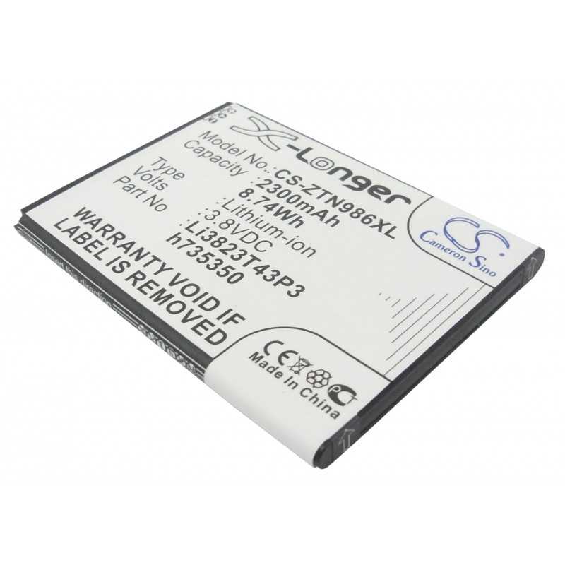 Batterie Zte Li3823T43P3h735350