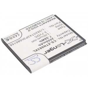 Batterie Zte Li3820T42P3h585155