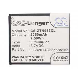 Batterie Zte Li3820T42P3h585155