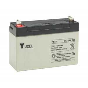 BATTERIE YUASA YUCEL 4V...
