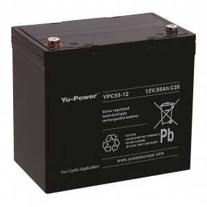 BATTERIE YUASA CYCLIQUE 12V...