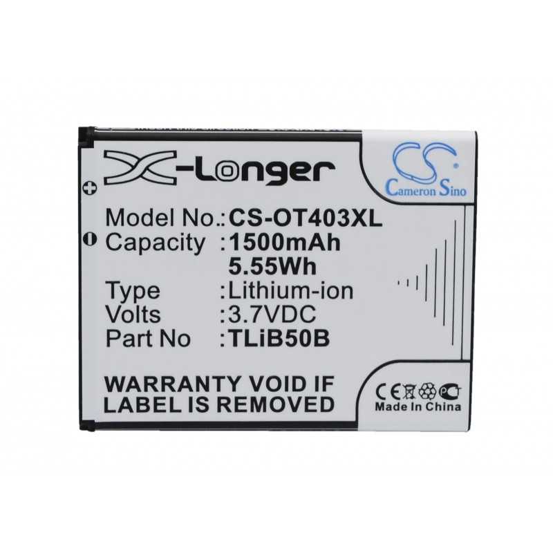 Batterie Alcatel CAB60B0000C2