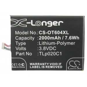 Batterie Alcatel TLp020C1
