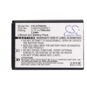 Batterie Alcatel CAB22L0000C1