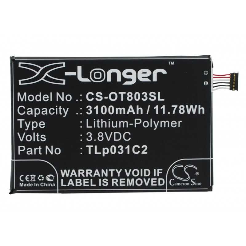 Batterie Alcatel TLp031C2