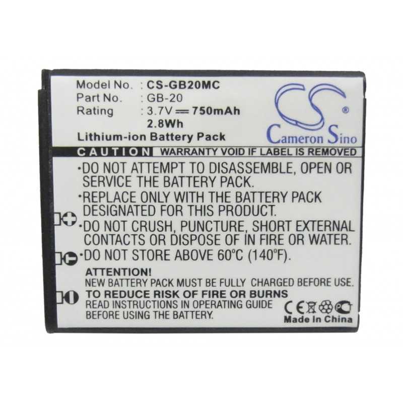 Batterie GE GB-20