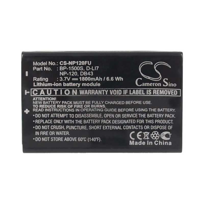 thumbnail image 2 of Kastar Slim Battery Charger Kit For Toshiba NP-120 & Fujifilm NP-120 Cameras - 2300mAh 2 of 6