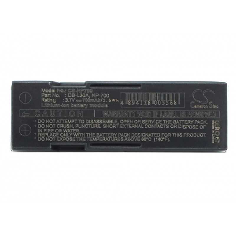 Batterie Pentax D-LI72