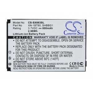 Batterie Sharp XN-1BT80