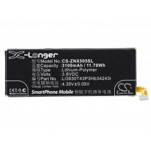 Batterie Zte Li3830T43P3Hb34243i