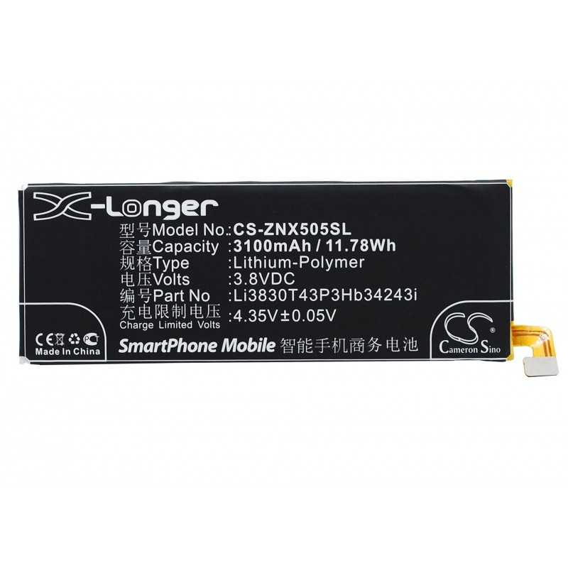Batterie Zte Li3830T43P3Hb34243i