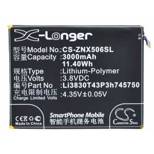 Batterie Zte Li3830T43P3h745750