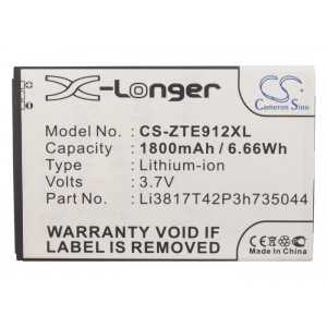 Batterie Zte Li3817T42P3h735044