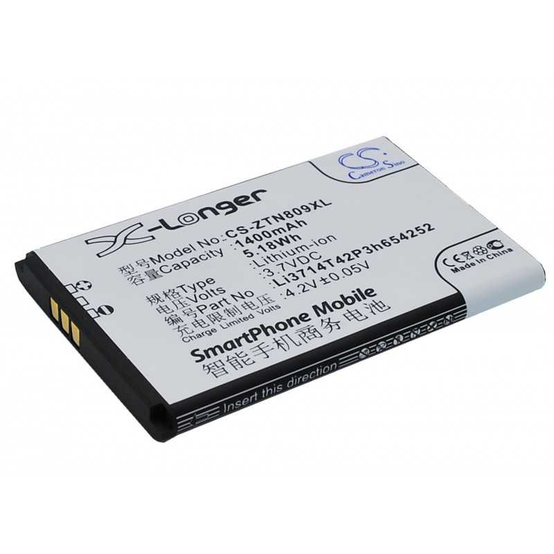 Batterie Zte Li3714T42P3h654252