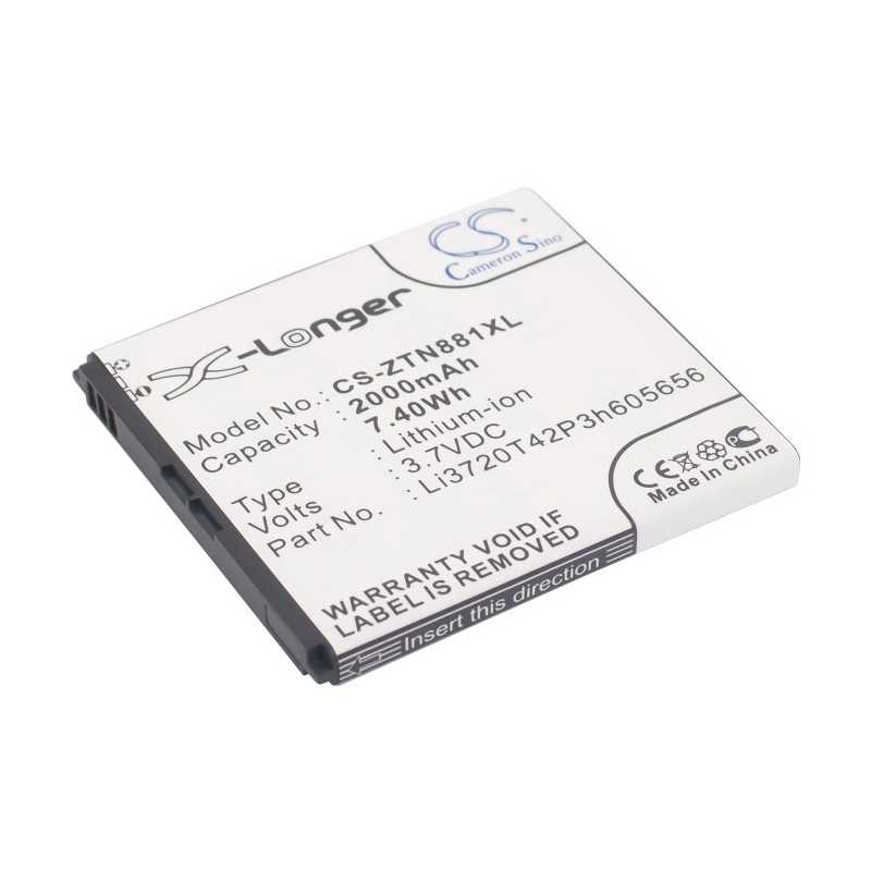 Batterie Zte Li3720T42P3h605656