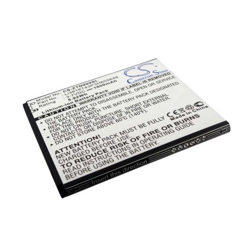 Batterie Zte Li3818T43P3H605646