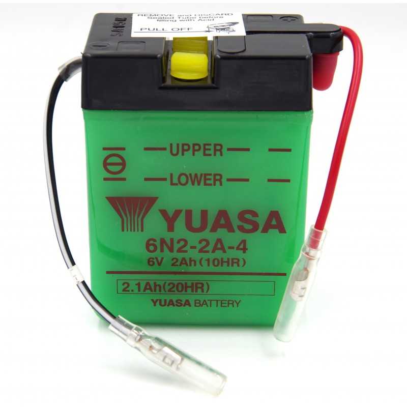 BATTERIE MOTO YUASA 6N2-2A-4