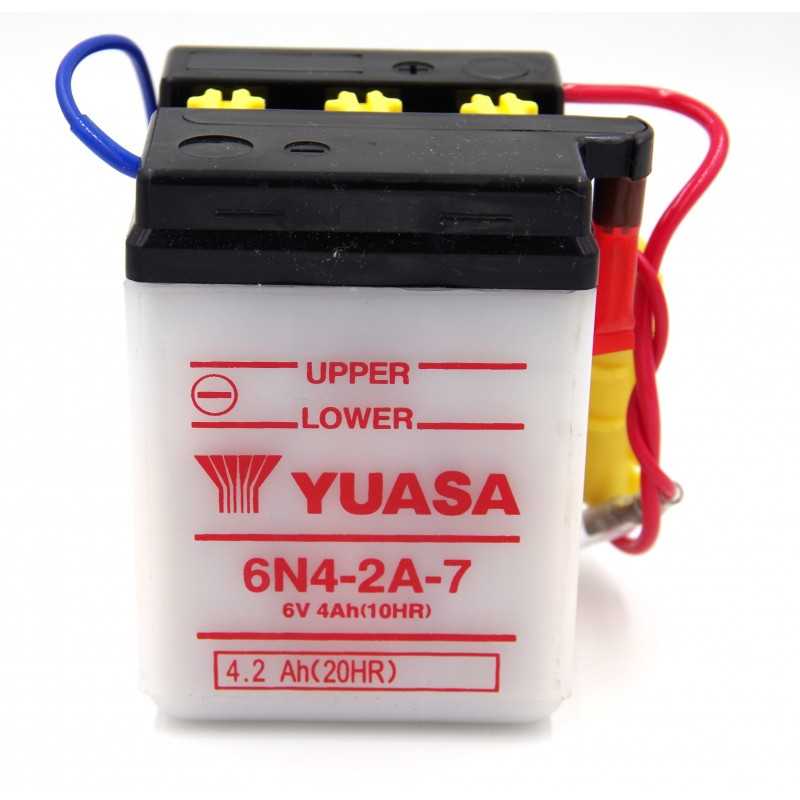 BATTERIE MOTO YUASA 6N4-2A-7