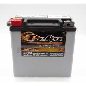 BATTERIE HARLEY DAVIDSON AGM ETX14 + GAUCHE
