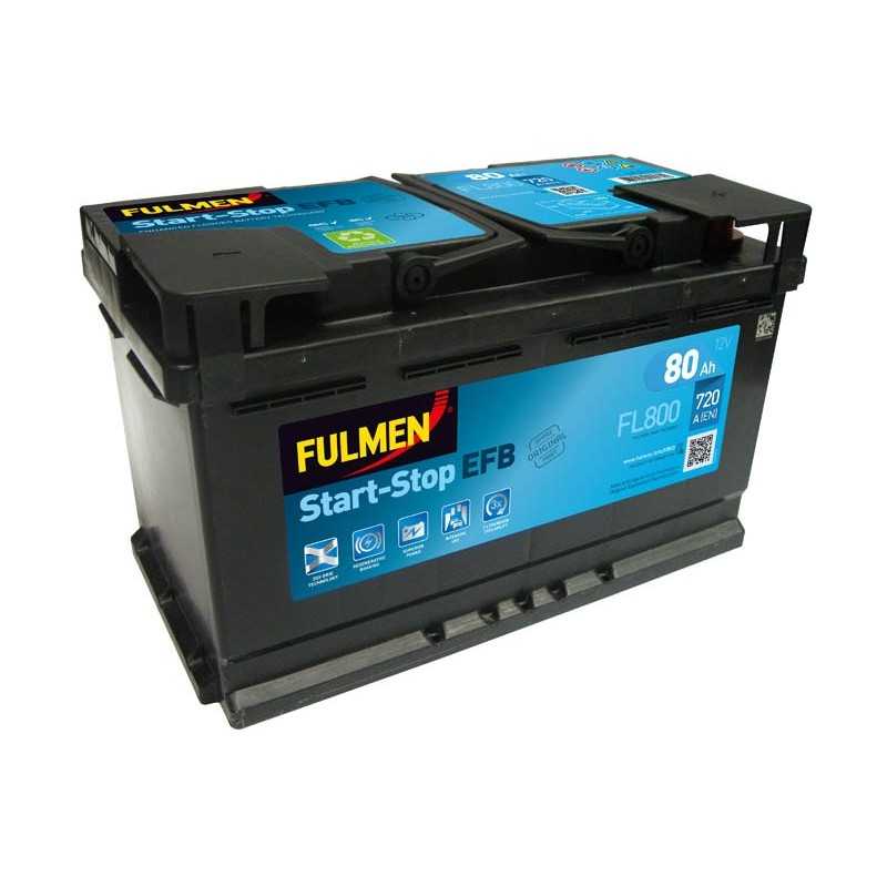 Batterie FULMEN Start-Stop EFB 12V 80Ah 720A