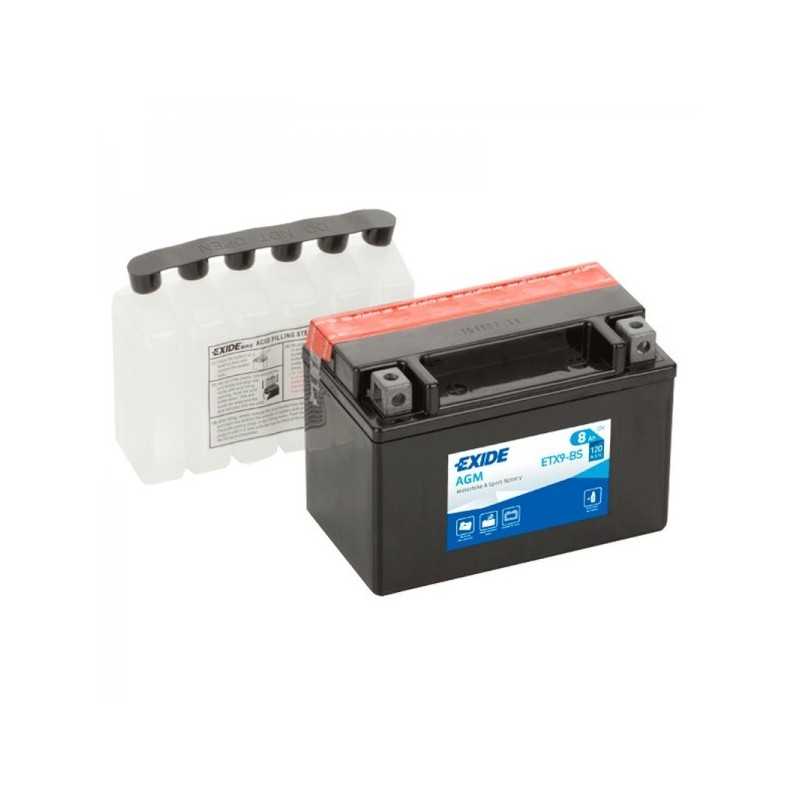 BATTERIE AGM  ETX9-BS/YTX9-BS