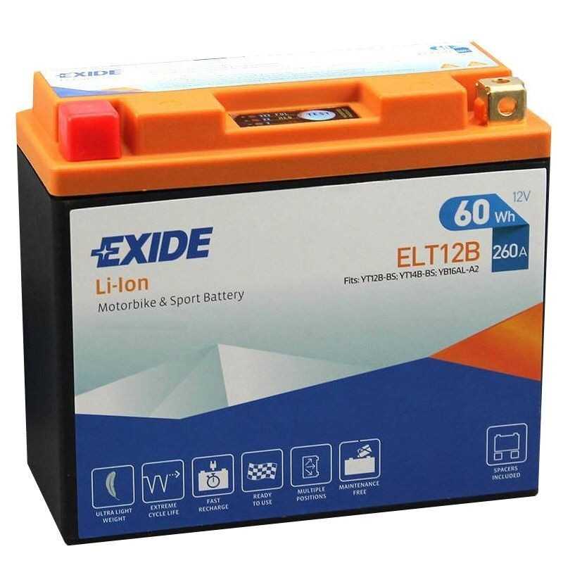 BATTERIE EXIDE LI-ION  ELT12B