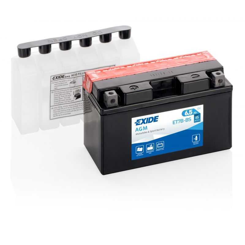 BATTERIE AGM ET7B-BS/ YT7B-BS