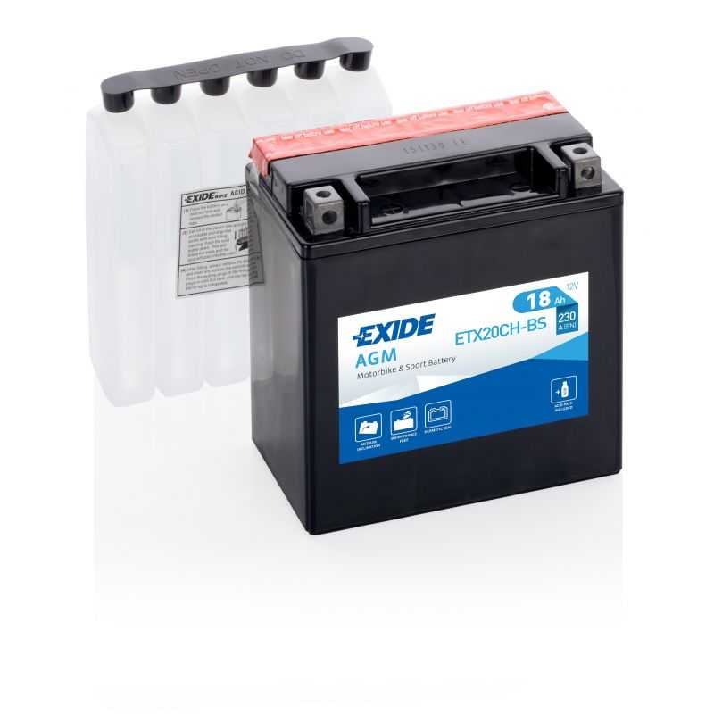 BATTERIE AGM ETX20CH-BS/YTX20CH-BS
