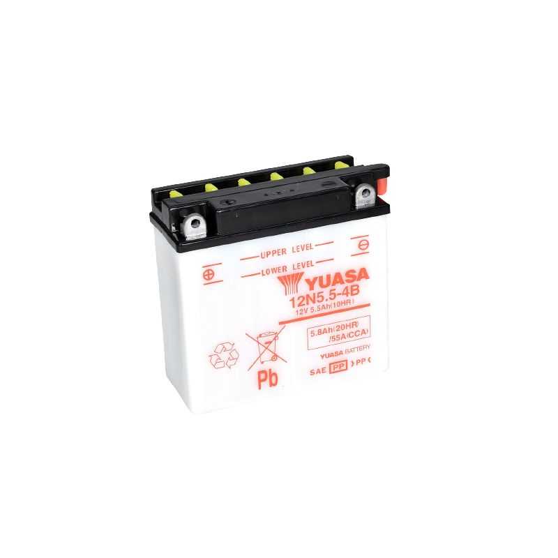 BATTERIE MOTO YUASA 12N5.5-4B