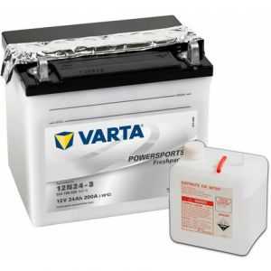 BATTERIE VARTA 12V 24AH +D POWERSPORTS FRESHPACK 12N24-3