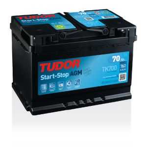 Batterie Start-Stop AGM TUDOR TK700 70Ah 760A