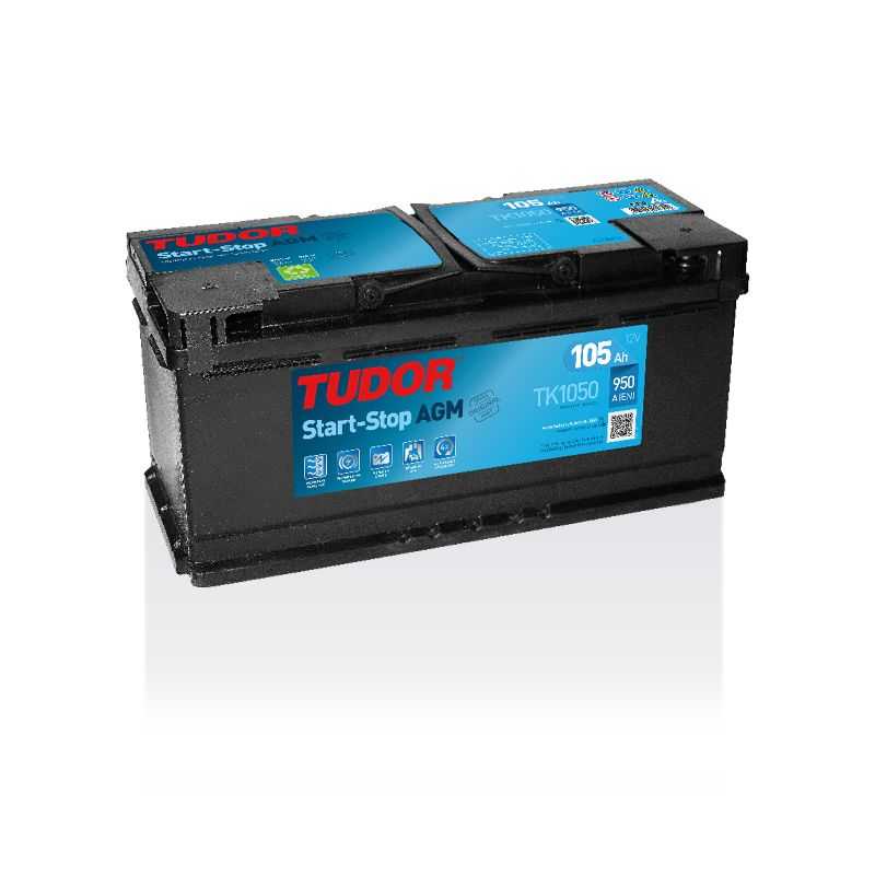 Batterie Start-Stop AGM TUDOR TK1050 105Ah 950A