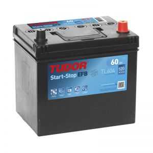 Batterie Start-Stop EFB TUDOR TL604 60Ah 520A